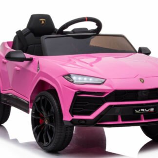 Lamborghini Urus 12V infantil rosa-pink, 2.4ghz rc, eva, asiento cuero - INDA118-BDM0923pk